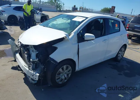 2014 Toyota Yaris Le (Tmc/Cbu Plant) из США, поврежденный, VIN JTDKTUD31ED577518